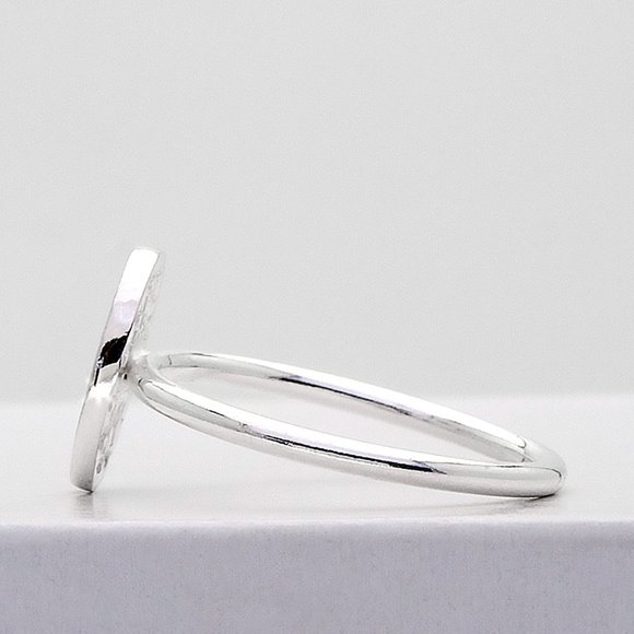 Holy Virgin Mary Miraculous Ring, 925 Sterling Silver Religious Ring Stamped 925 - Picture 5 of 9